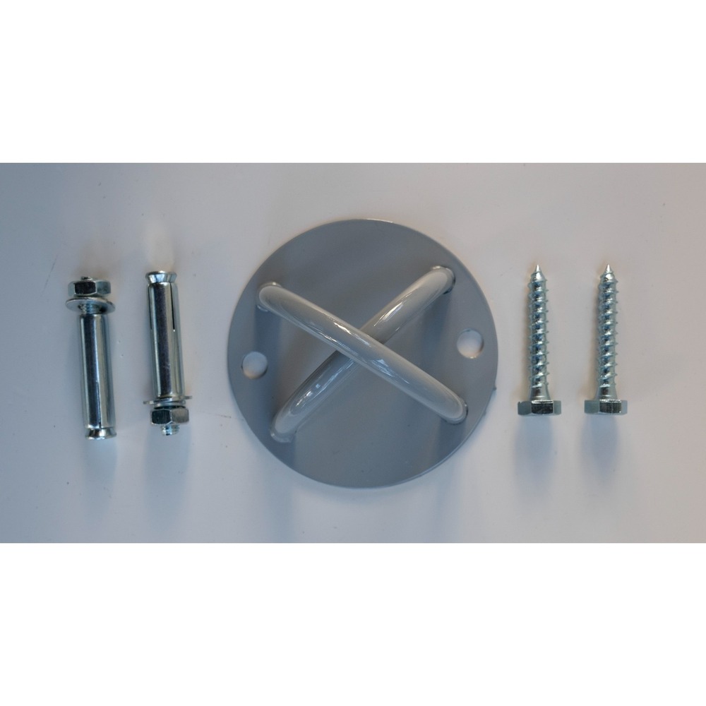 YogaBody Trapeze Ceiling Hook Gray